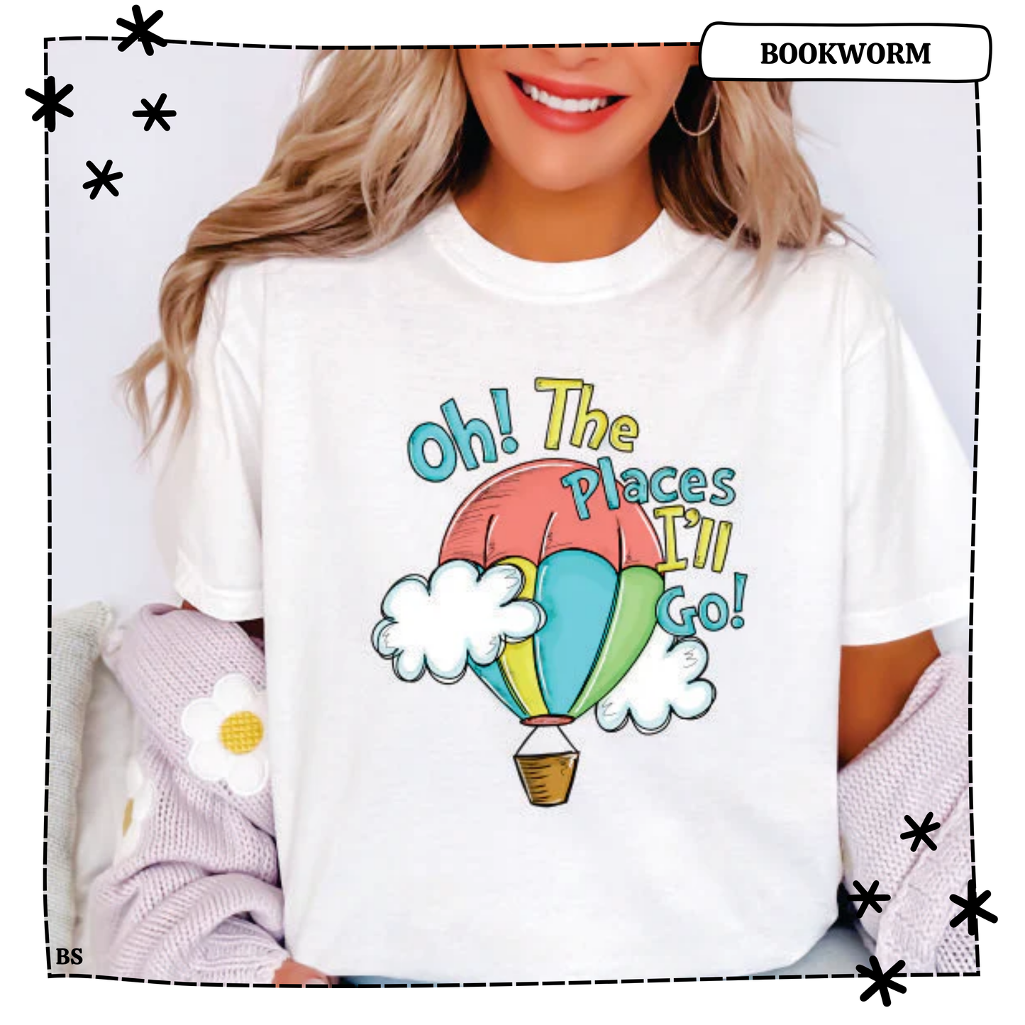 Oh The Places I'll Go Hot Air Balloon