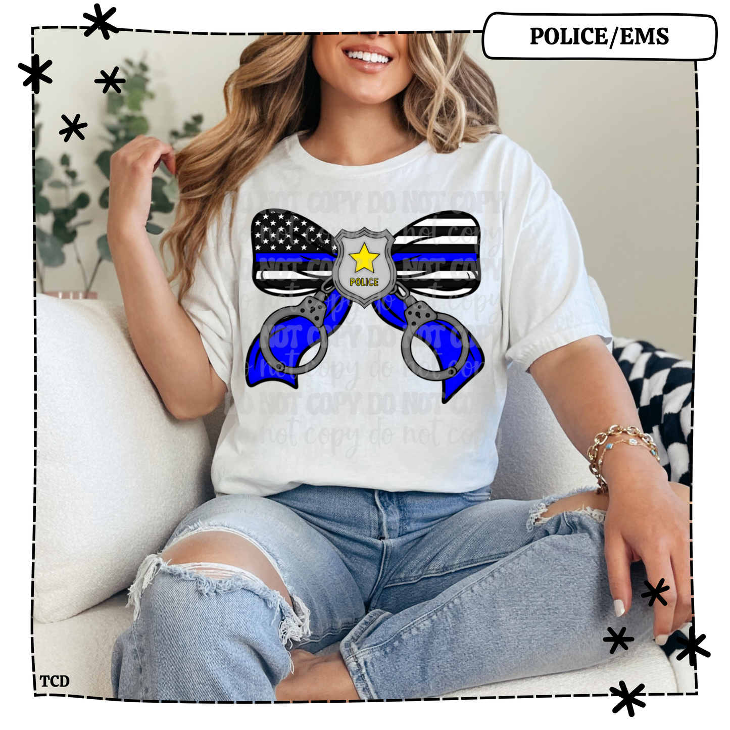 Police Bow Handcuffs