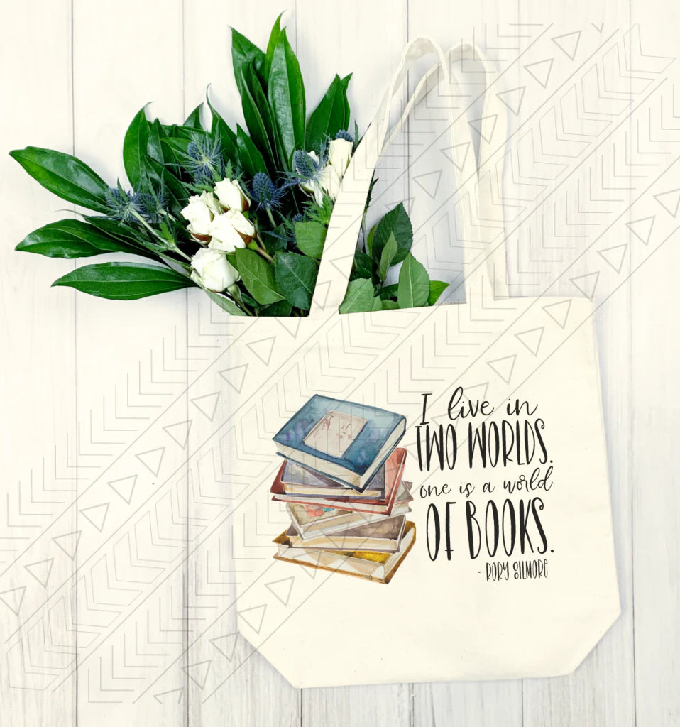 I Live in Two Worlds Tote