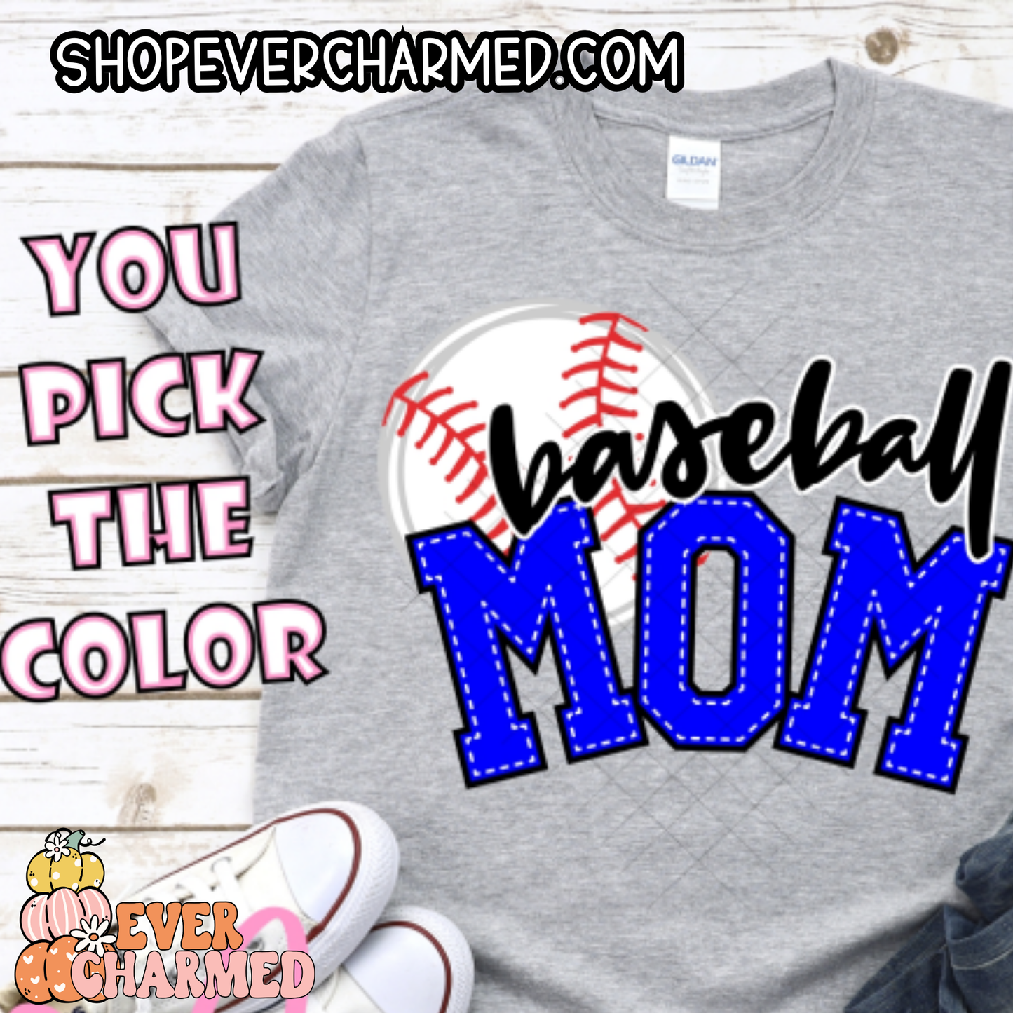 CUSTOMIZABLE Baseball Mom