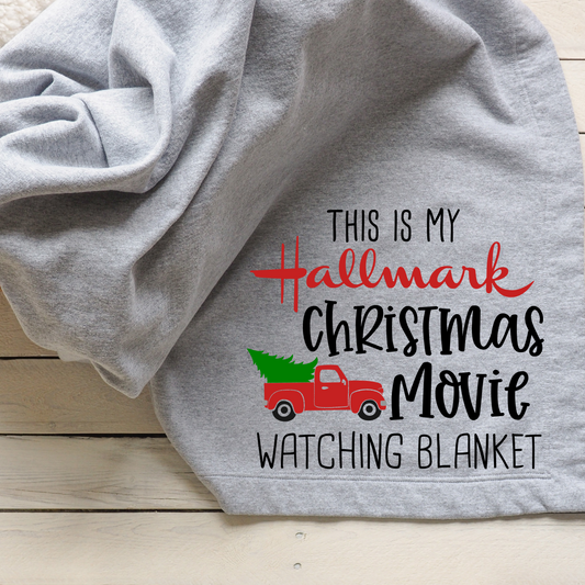 Hallmark Christmas Movie Watching Blanket