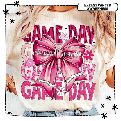 Game Day Pink Bow
