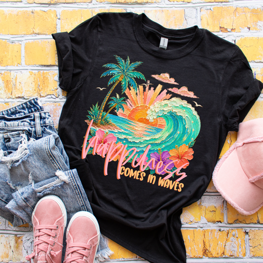 Happiness Comes in Waves