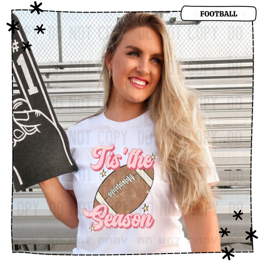 Grunge Tis The Season Football
