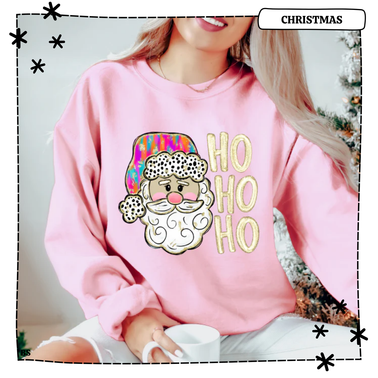 Ho Ho Ho Preppy Santa