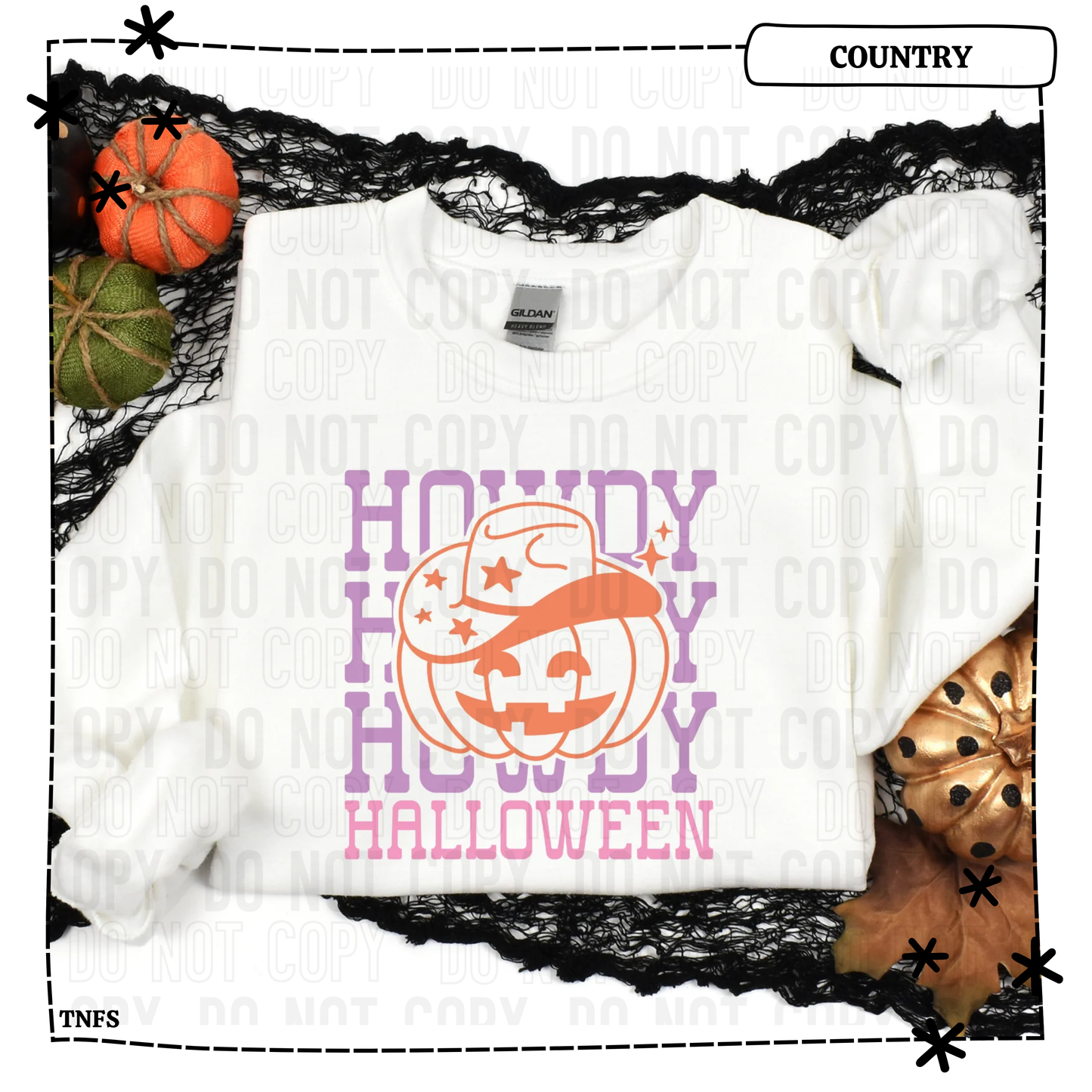 Howdy Halloween Orange