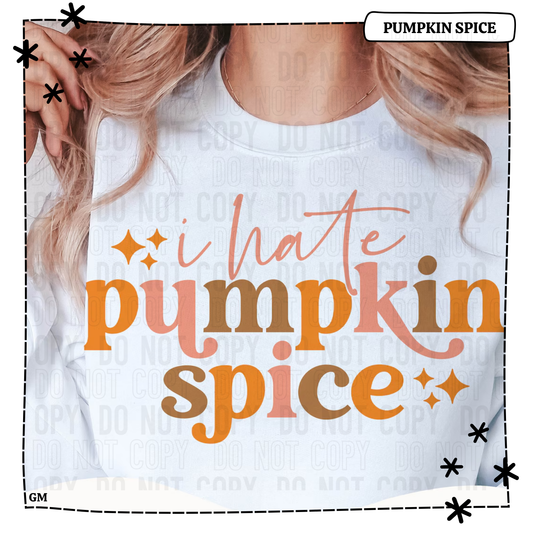 I hate Pumpkin Spice
