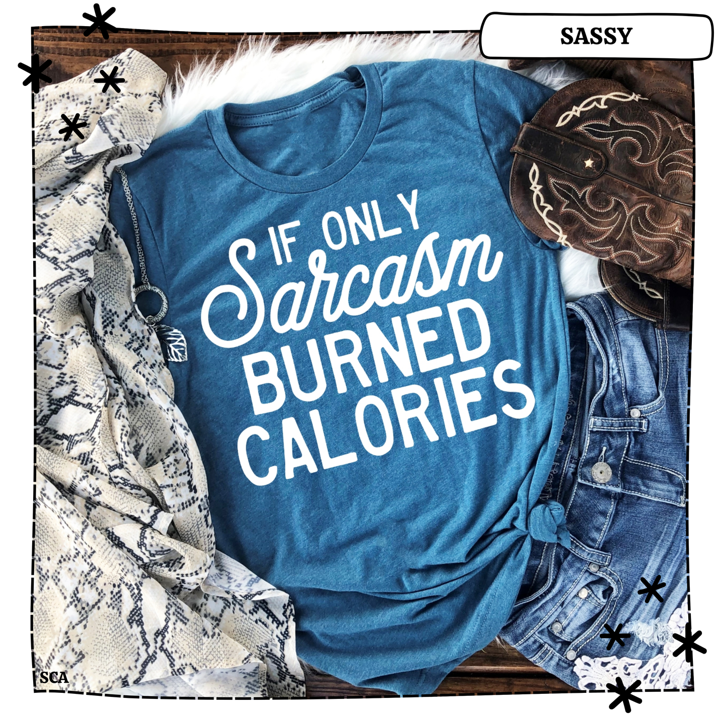 If only sarcasm burned calories