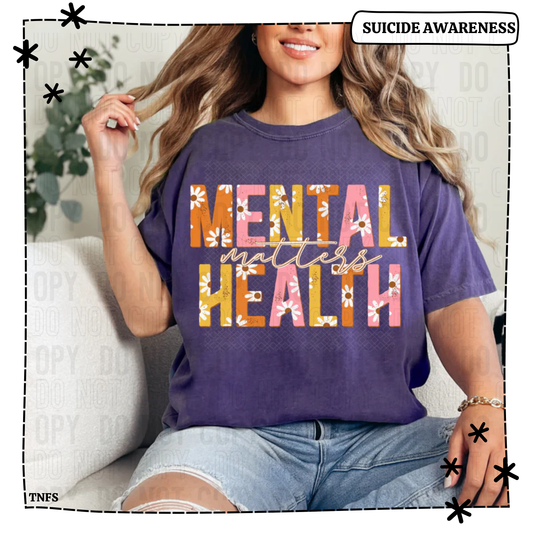 Mental Health Matters Flowers