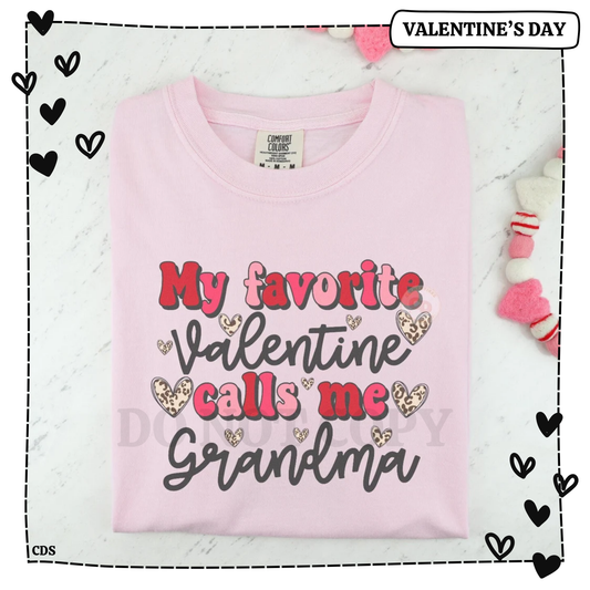 My Favorite Valentine Calls Me Grandma