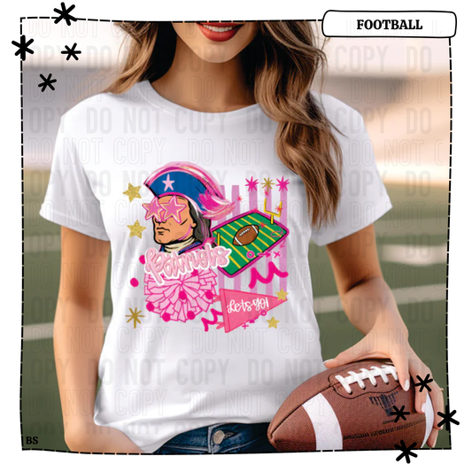 Patriots Pink Preppy Mascot