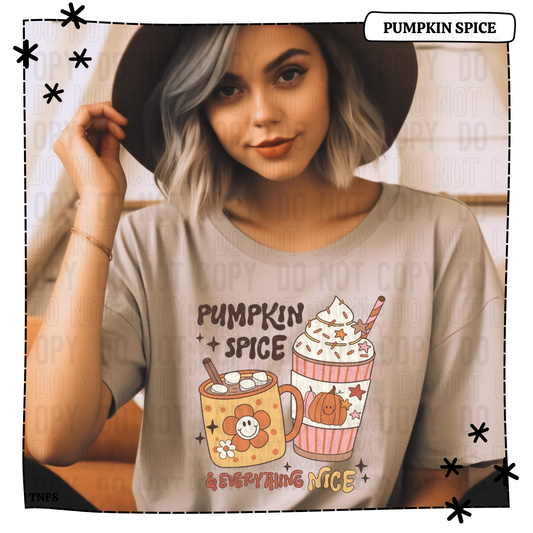 Pumpkin Spice & Everything Nice retro