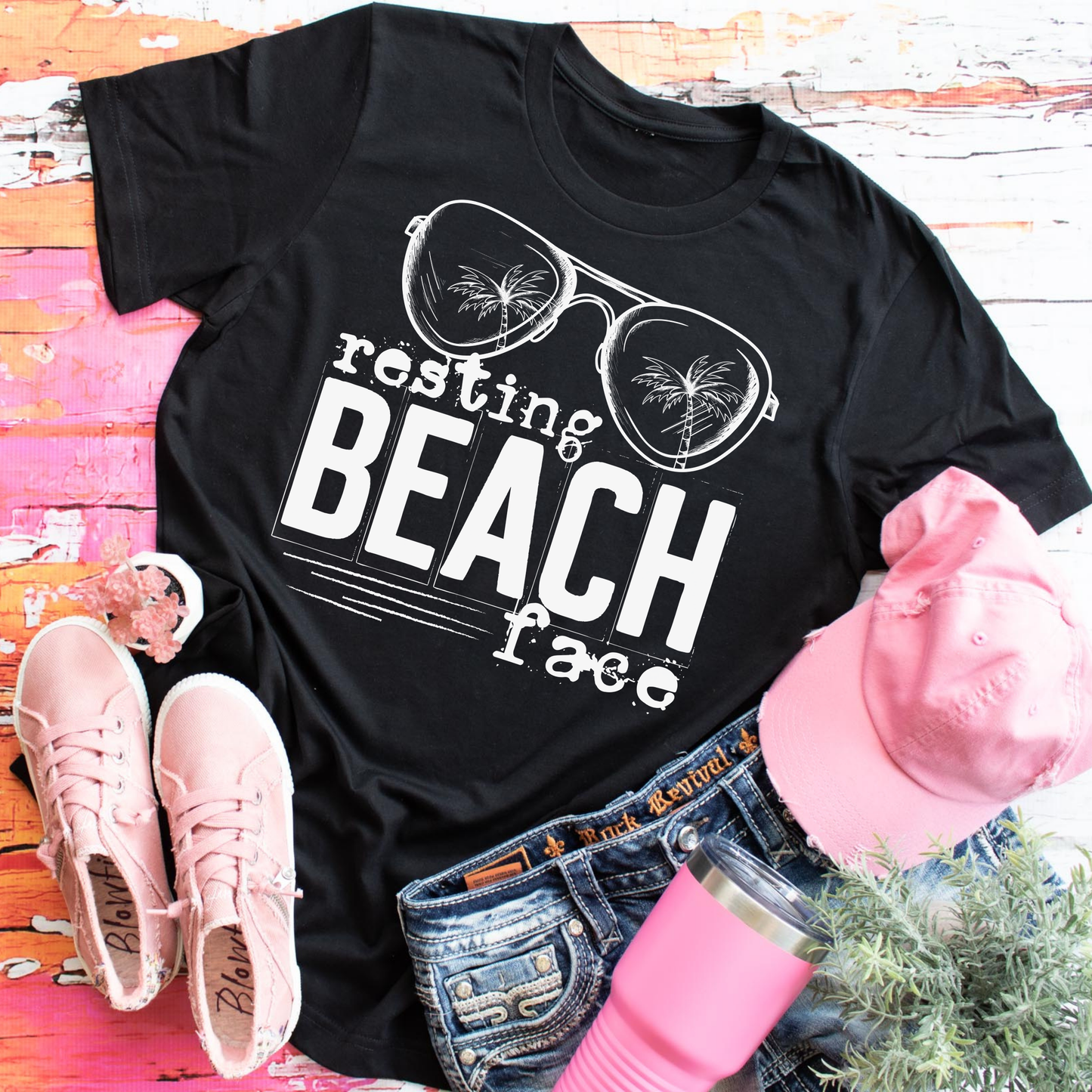 Resting Beach Face