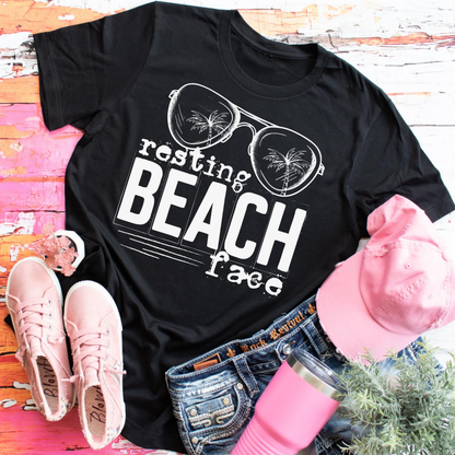 Resting Beach Face