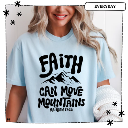 Retro Letters Faith Can Move