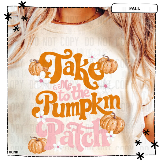 Take me To The Pumpkin Patch