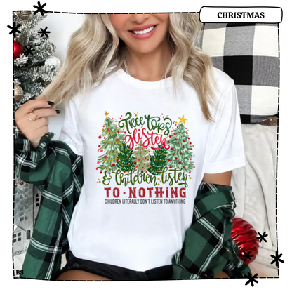 Whimsical Tree Tops Glisten