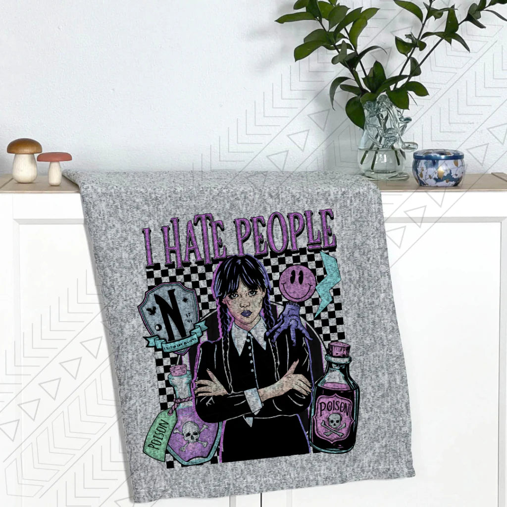 I Hate People Blanket